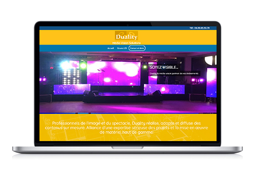 Site Internet Duality Creation site Internet Duality